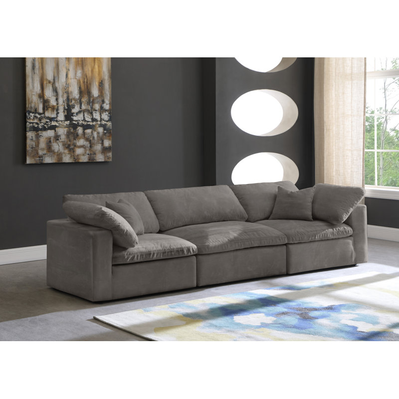 Everly Quinn Millersburg 119'' Upholstered Sofa & Reviews Wayfair
